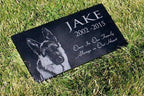 Pet Memorial Stone Grave Marker Granite Headstone