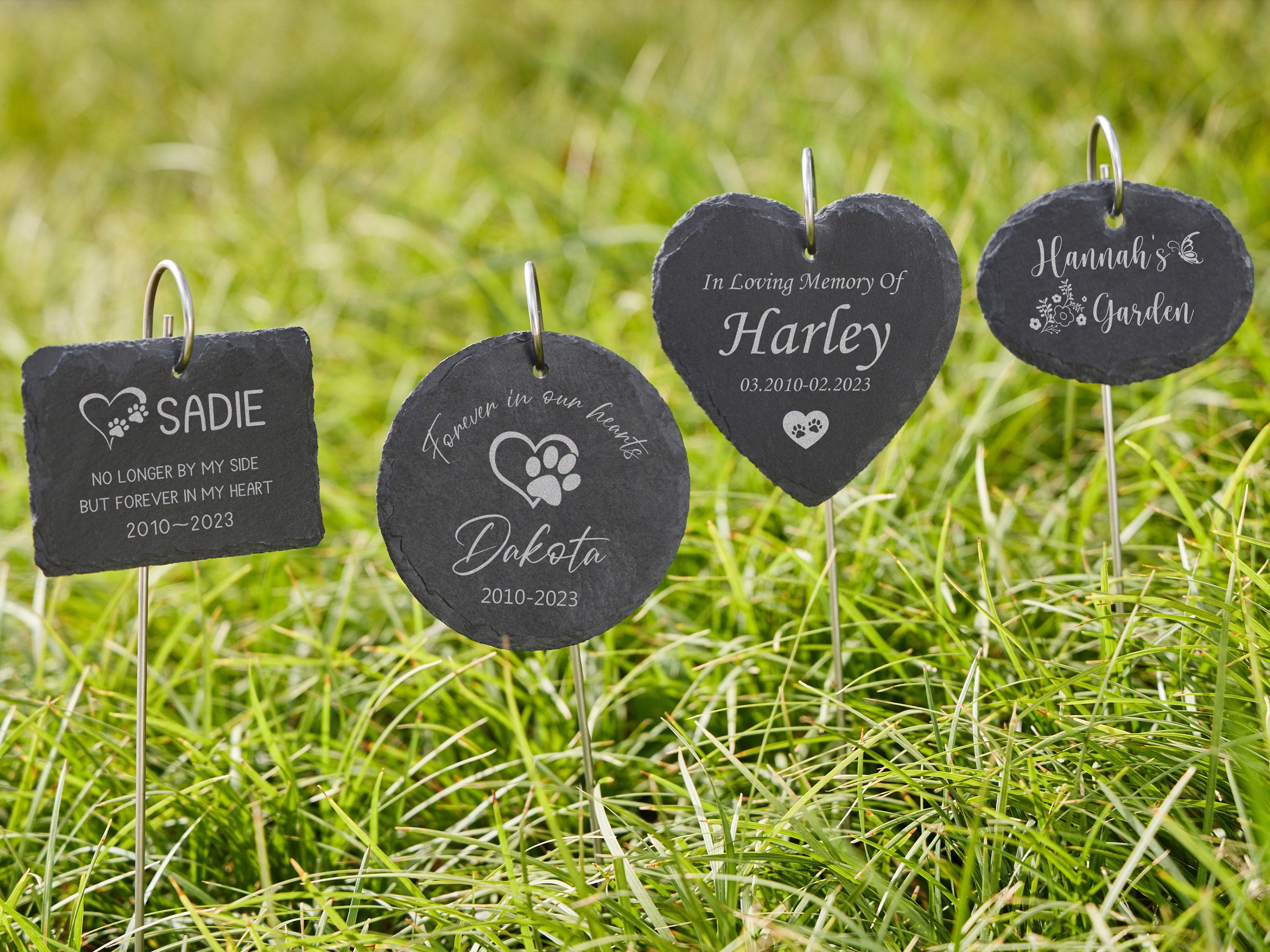 Personalized Pet Memorial Garden Stone
