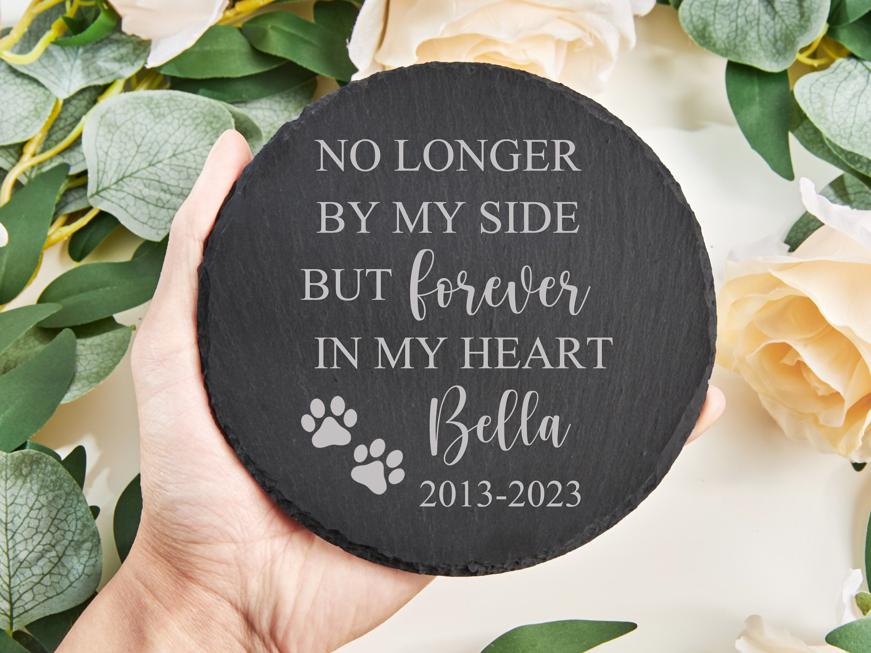 Personalized Engrave Dog Cat Memorial Plaque