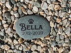 Pet Memorial Stone / River Rock Memorial / Pet Loss Gift / Pet Lover / Personalized Pet Memorial / Custom Gift / Rainbow Bridge