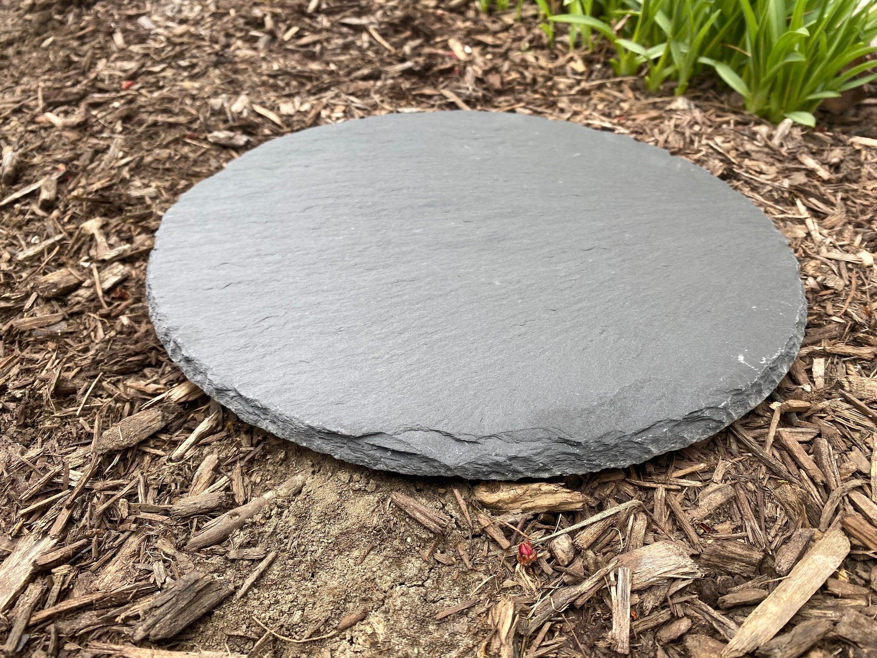 Engraved Pet Memorial Round Garden Stone, Rabbit Memorial, Cat Memorial, Lizard Memorial, Custom Grave Marker, Loss Of Pet, Dog Memorial