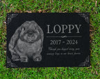Engraved Granite Outdoor Memorial Plaque for Rabbits