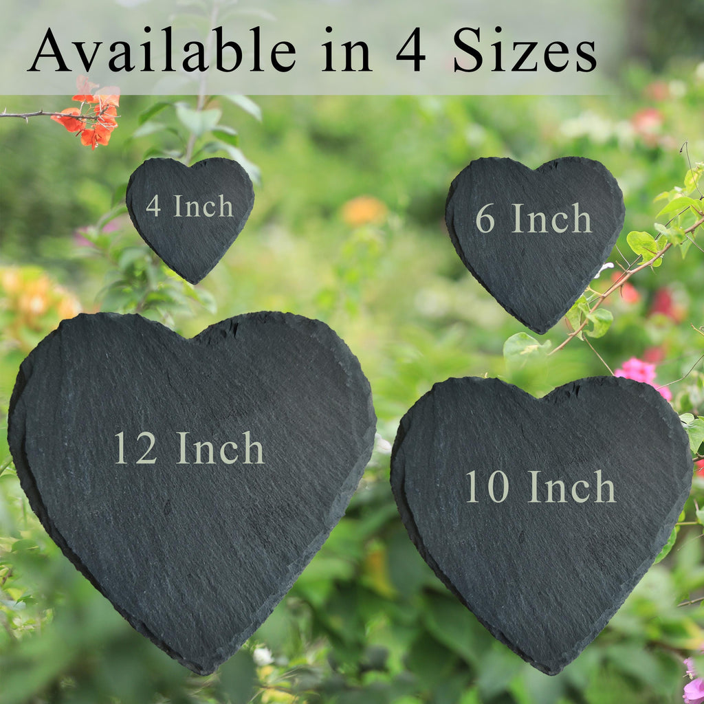 Engraved Pet Memorial Stone Slate for Garden Dog Loss Personalized Gift Durable Weatherproof High-Quality Thoughtful Grave With Name Cat