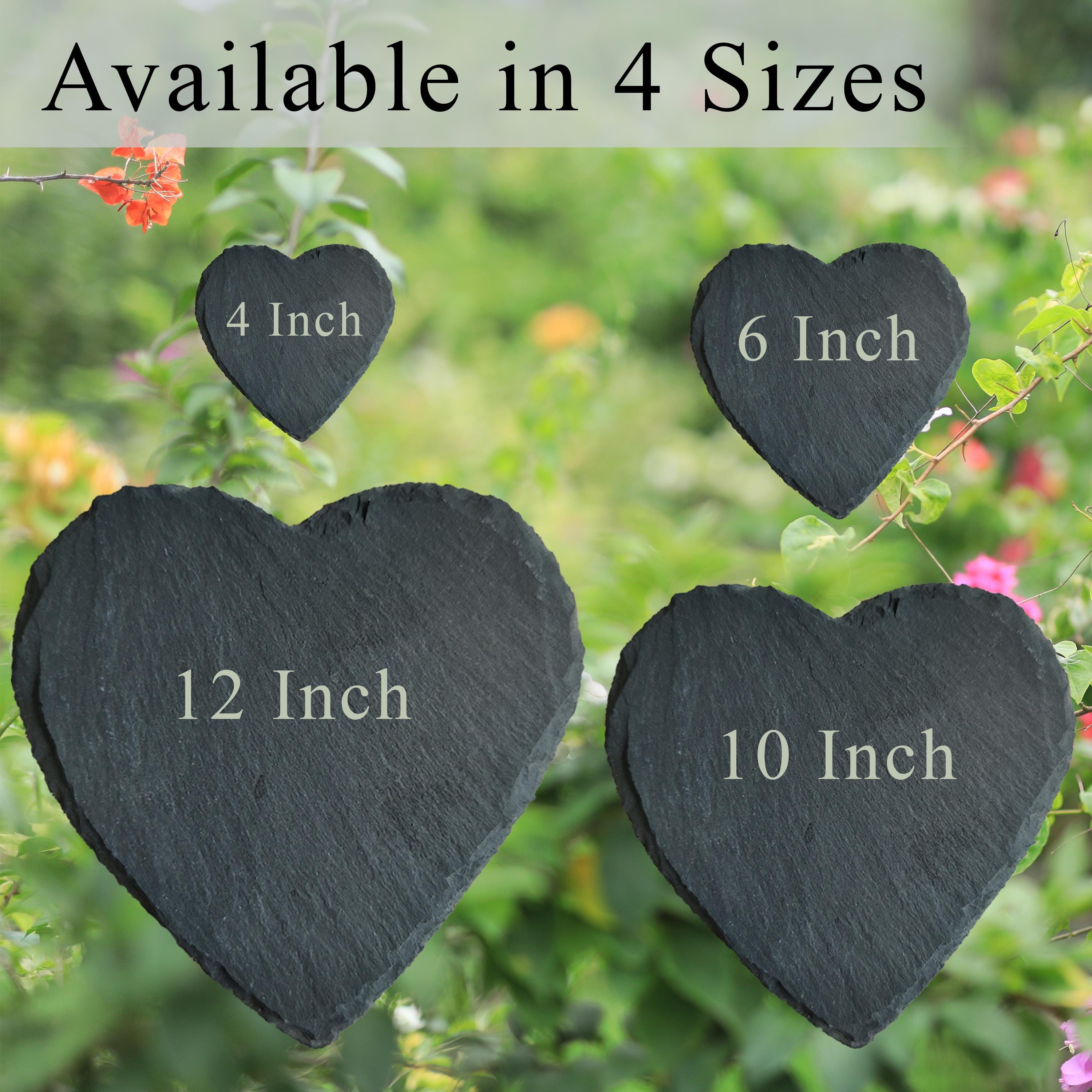 Engraved Pet Memorial Stone Slate for Garden Dog Loss Personalized Gift Durable Weatherproof High-Quality Thoughtful Grave With Name Cat