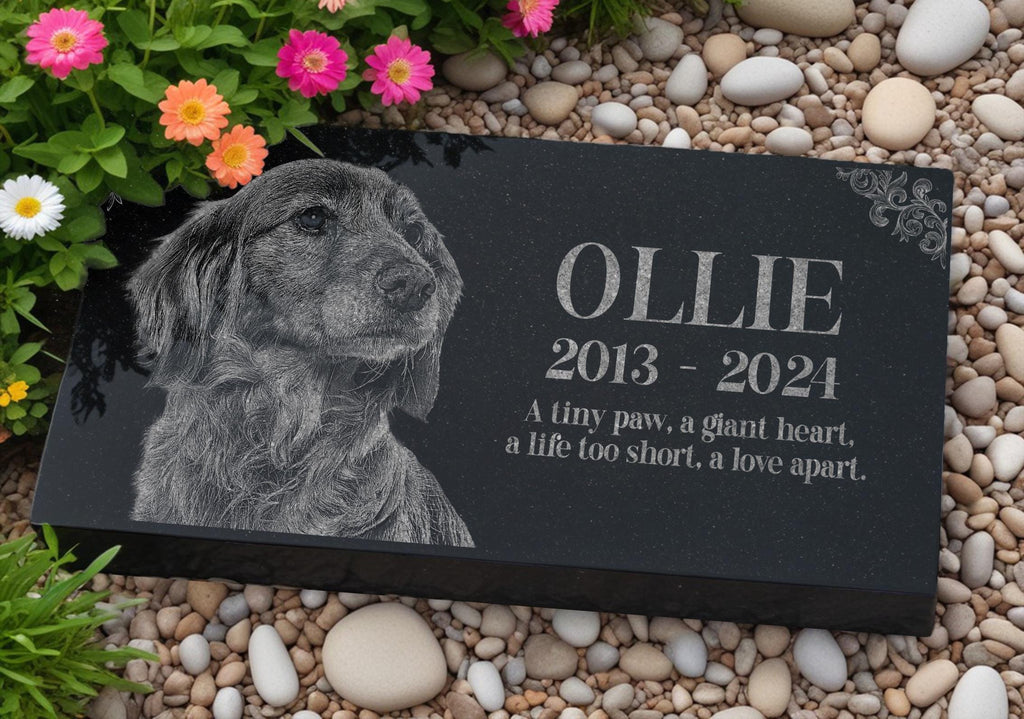 Personalized Engraved Headstone for Cats & Dogs