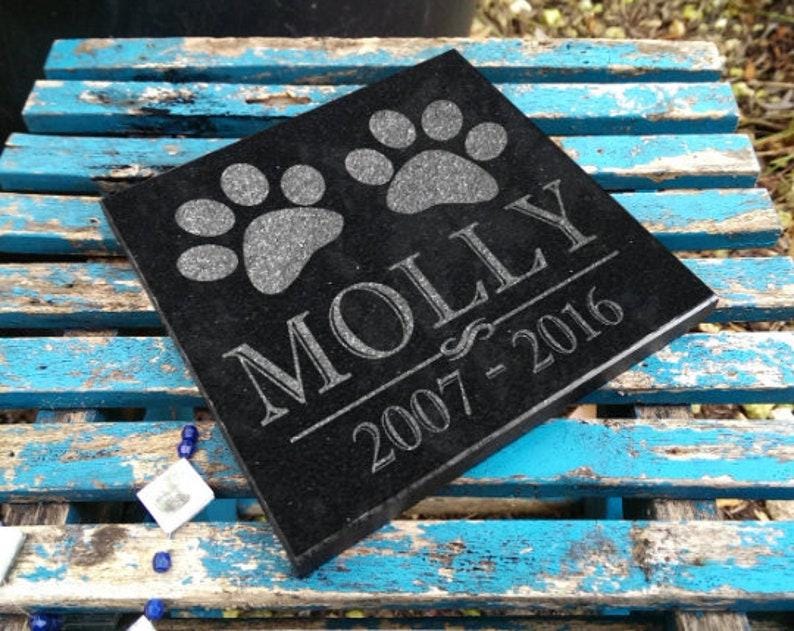 Personalized Engraved Headstone for Cats & Dogs