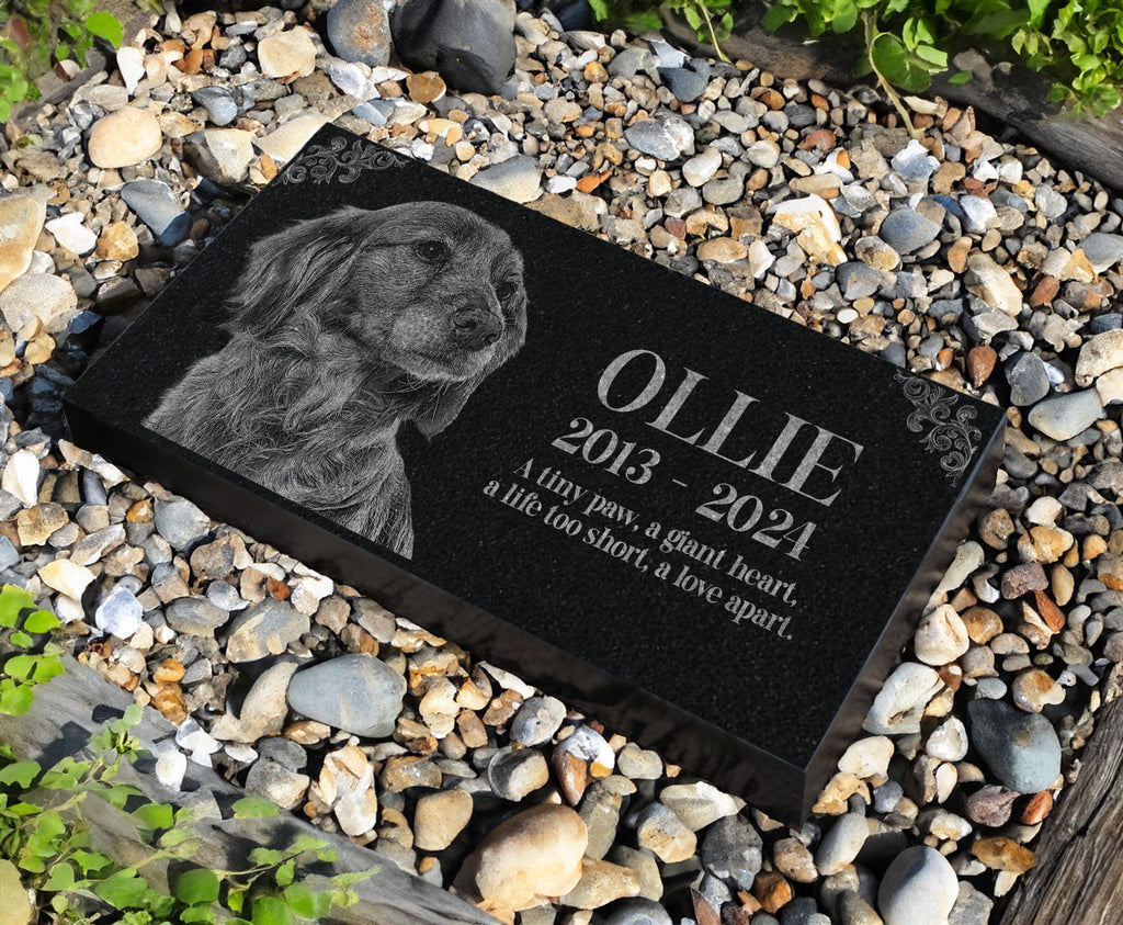 Personalized Engraved Headstone for Cats & Dogs