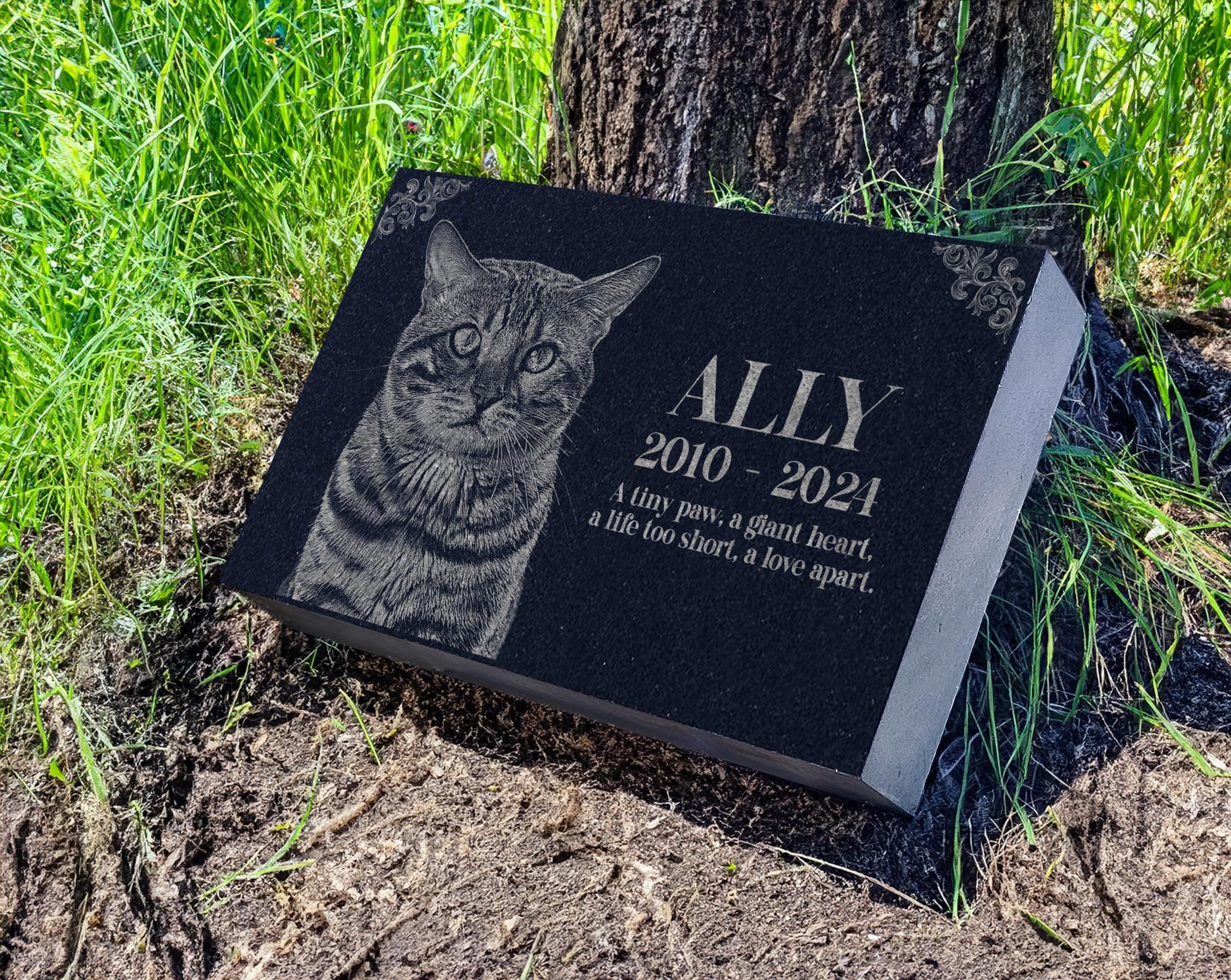 Personalized Engraved Headstone for Cats & Dogs