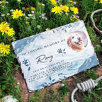 Personalized Granite Dog Cat Memorial Headstone