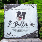 Personalized Granite Dog Cat Memorial Headstone
