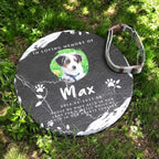 Personalized Granite Dog Cat Memorial Headstone