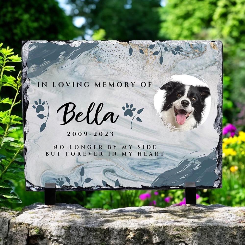 Personalized Granite Dog Cat Memorial Headstone