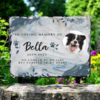 Personalized Granite Dog Cat Memorial Headstone