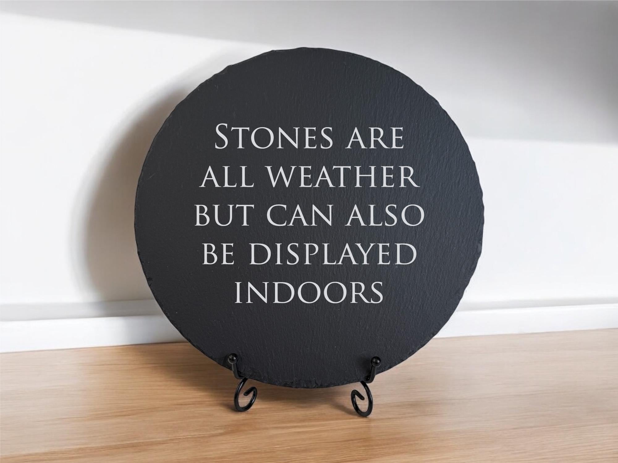 Memorial Garden Stone - Loss of Loved One