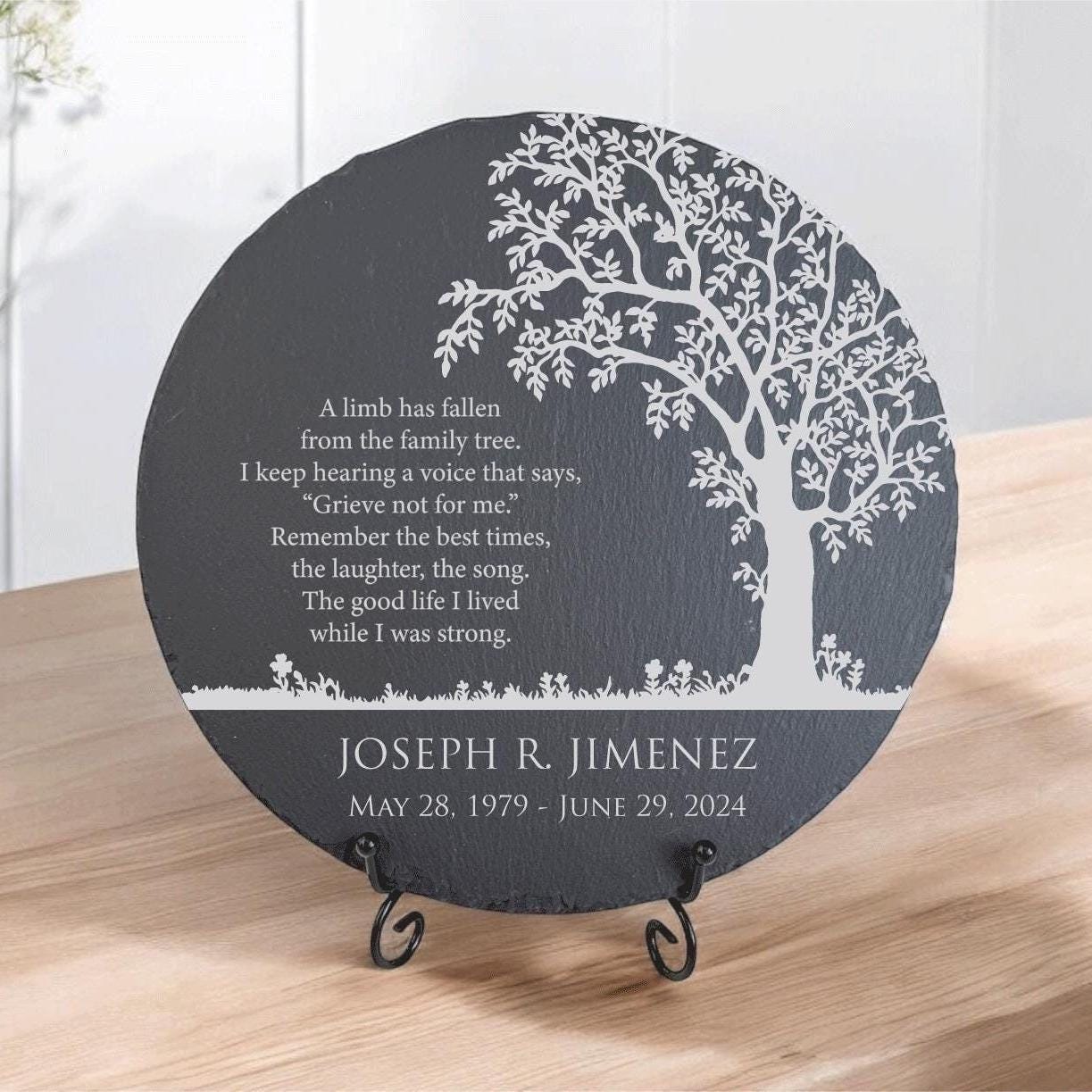 Memorial Garden Stone - Loss of Loved One