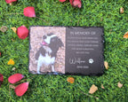 Personalized Pet Grave Marker With Photo