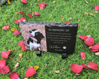 Personalized Pet Grave Marker With Photo