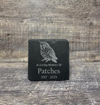 Parakeet Bird Memorial Stone Pet Memory Pet Loss Gift Grave Marker Remembrance Stone Memorial Plaque Slate Personalized