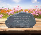 Custom Memorial Garden Stone