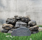 Custom Memorial Garden Stone