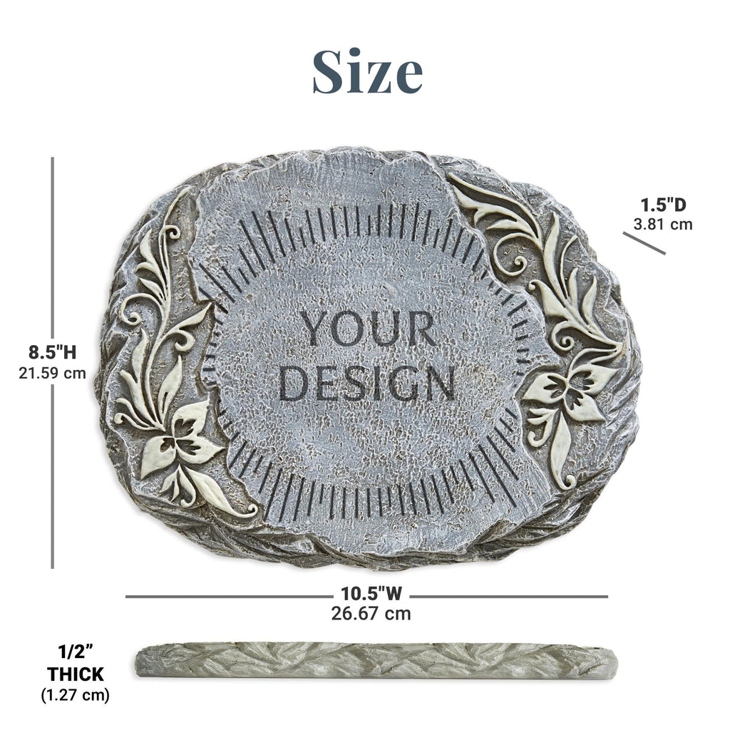 Personalized Memorial Garden Stone