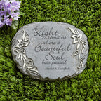 Personalized Memorial Garden Stone