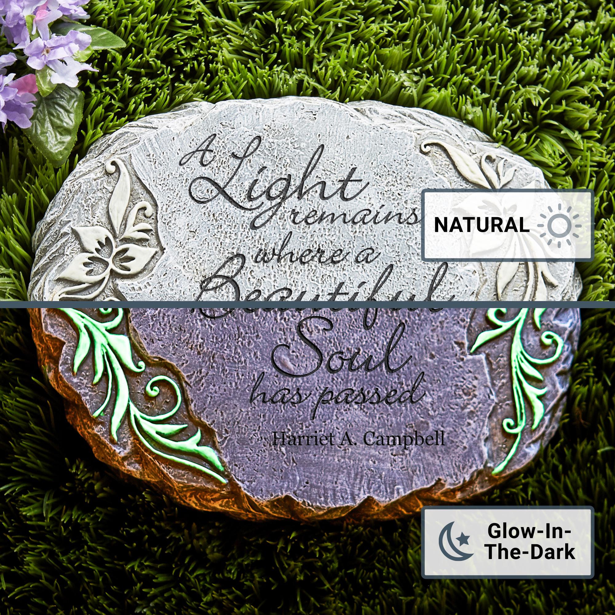 Personalized Memorial Garden Stone