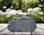Custom Memorial Garden Stone