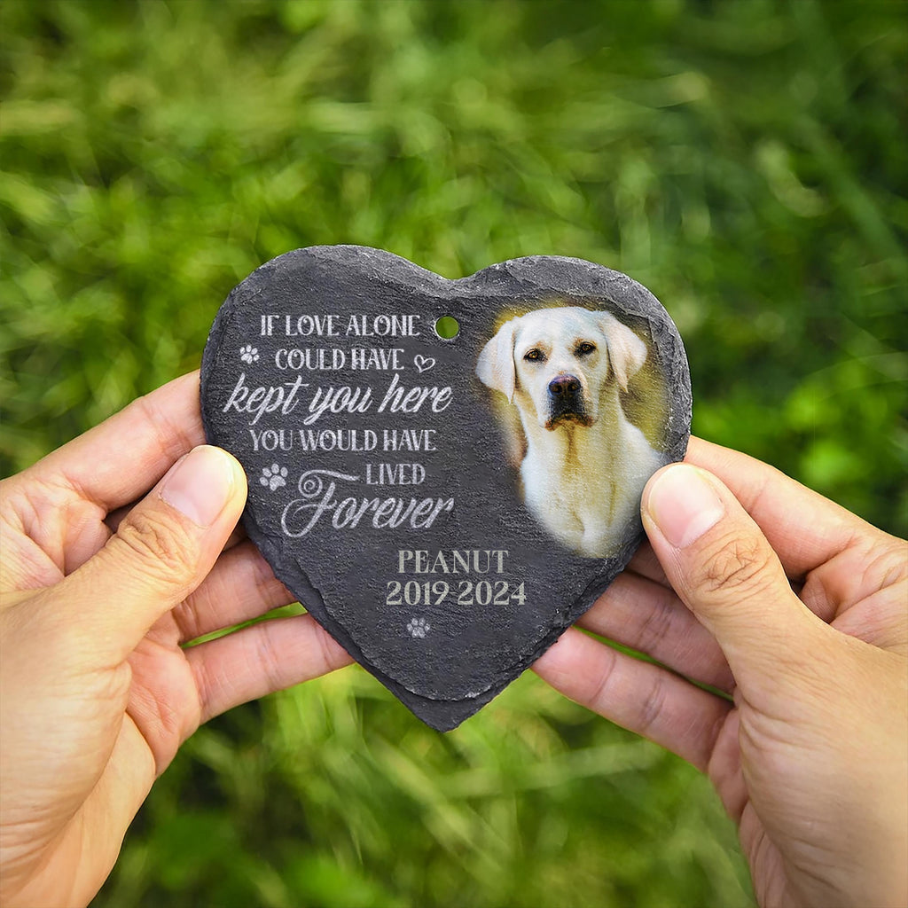 Personalized Engraved Pet Memorial Garden Stone