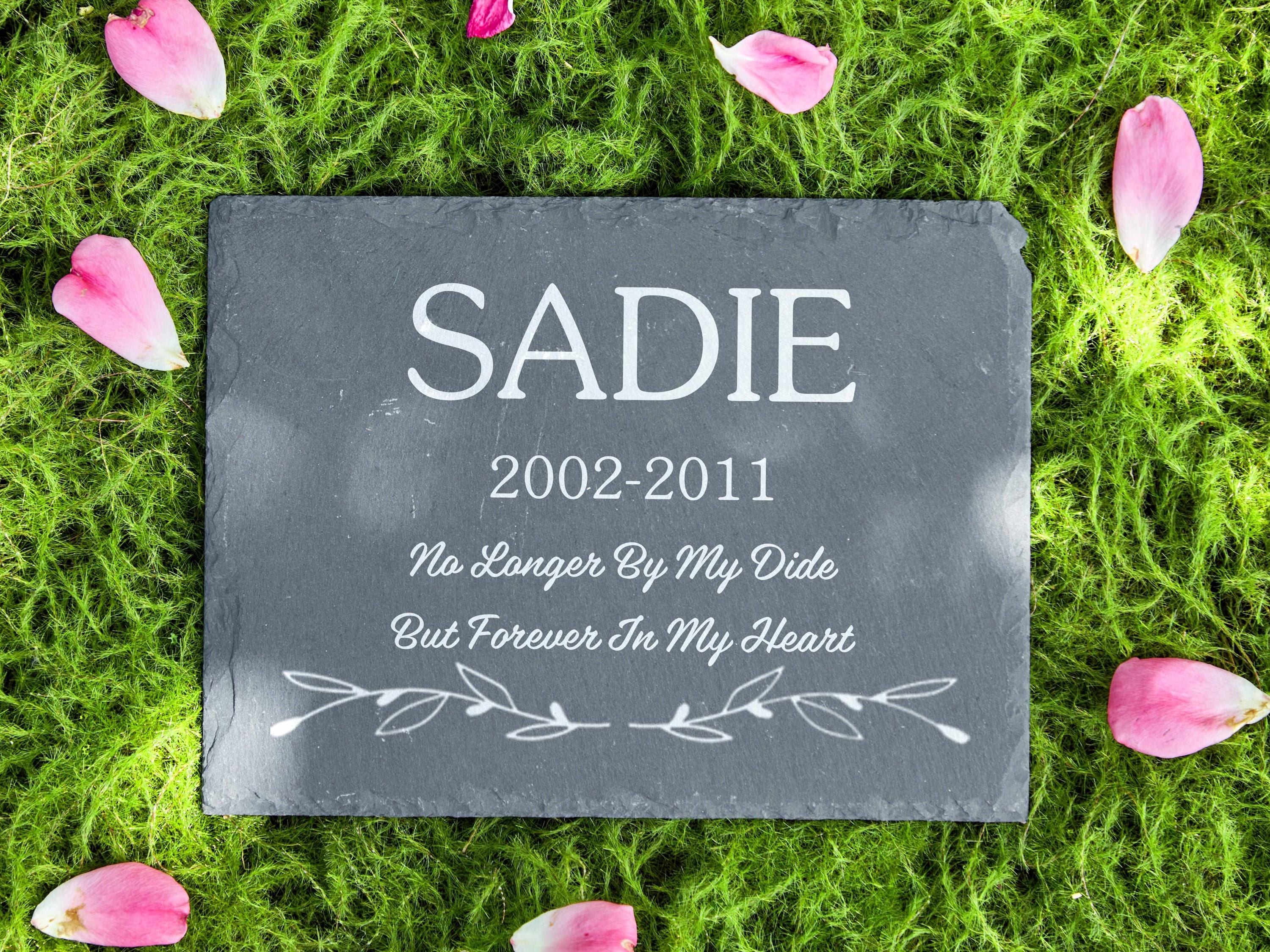 Personalized Pet Memorial