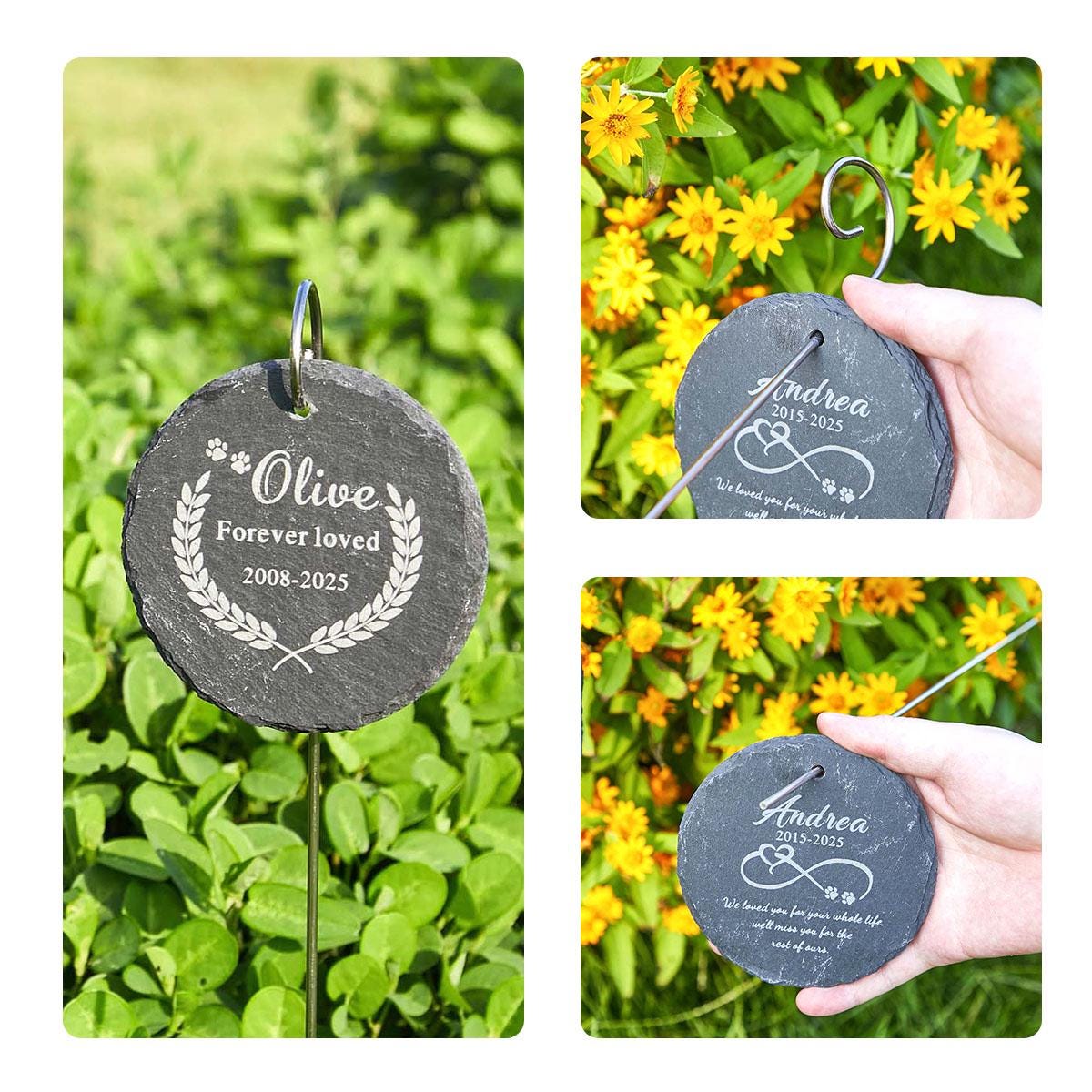 Outdoor Tribute Marker for Garden or Yard