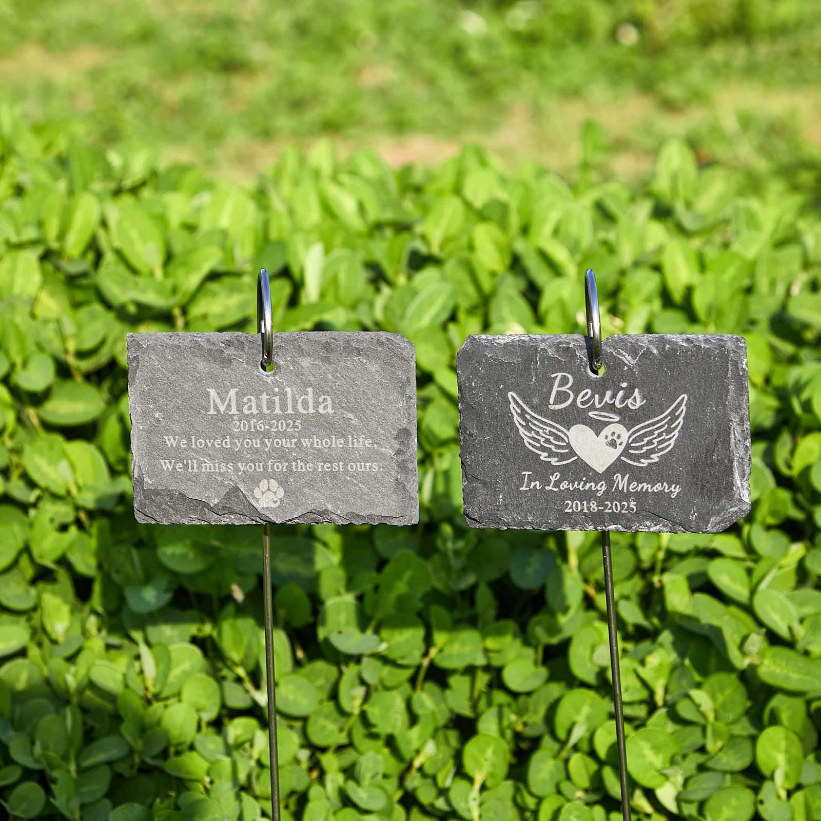 Outdoor Tribute Marker for Garden or Yard
