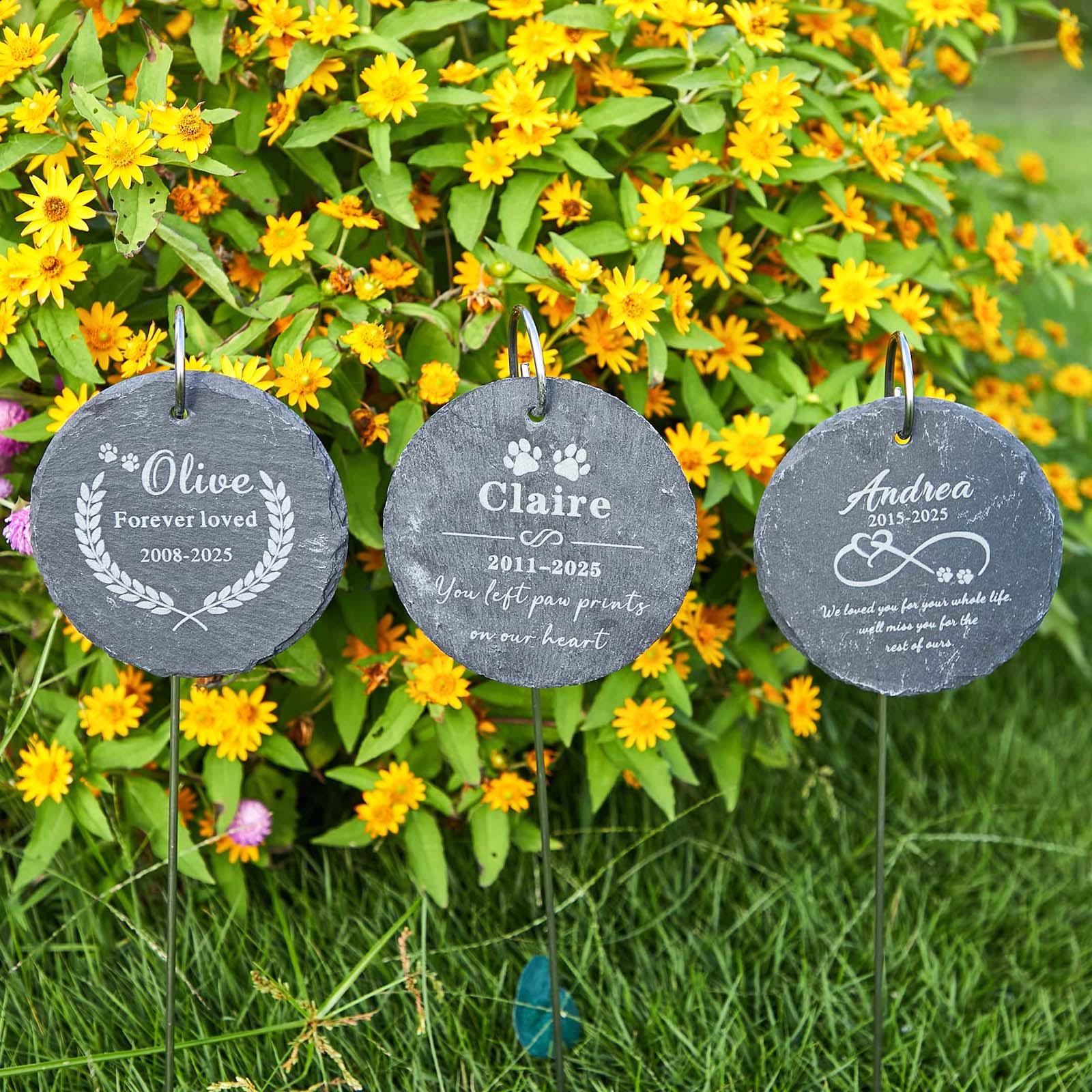 Outdoor Tribute Marker for Garden or Yard